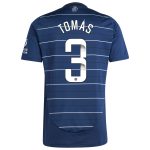 Aston Villa Jerseys - Official aston villa wsl adidas third shirt 2024-25 with tomás 3 printing Collection for AVFC Fans