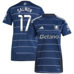 Aston Villa Jerseys - Official aston villa wsl adidas third shirt 2024-25 – womens with salmon 17 printing Collection for AVFC Fans