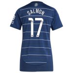 Aston Villa Jerseys - Official aston villa wsl adidas third shirt 2024-25 – womens with salmon 17 printing Collection for AVFC Fans