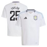 Aston Villa Jerseys - Official aston villa wsl away shirt 2024-25 – kids with taylor 25 printing Collection for AVFC Fans