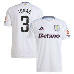 Aston Villa Jerseys - Official aston villa wsl away shirt 2024-25 with tomás 3 printing Collection for AVFC Fans