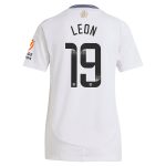 Aston Villa Jerseys - Official aston villa wsl away shirt 2024-25 – womens with leon 19 printing Collection for AVFC Fans