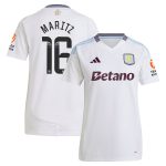 Aston Villa Jerseys - Official aston villa wsl away shirt 2024-25 – womens with maritz 16 printing Collection for AVFC Fans