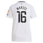 Aston Villa Jerseys - Official aston villa wsl away shirt 2024-25 – womens with maritz 16 printing Collection for AVFC Fans