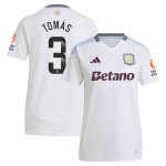 Aston Villa Jerseys - Official aston villa wsl away shirt 2024-25 – womens with tomás 3 printing Collection for AVFC Fans